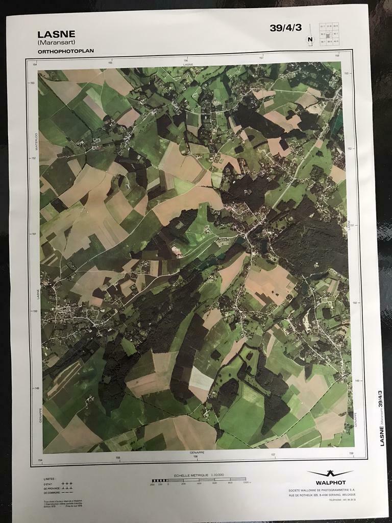 Orthophotoplan de 1978 cartes géographiques, Géographie