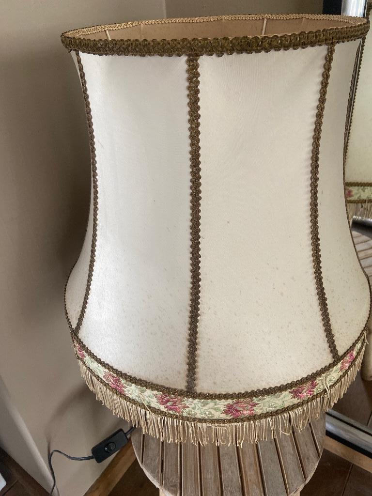 Vintage lampenkap, Ophalen