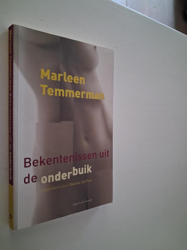 Marleen Temmerman: Bekentenissen uit de onderbuik, Boeken, Ophalen of Verzenden