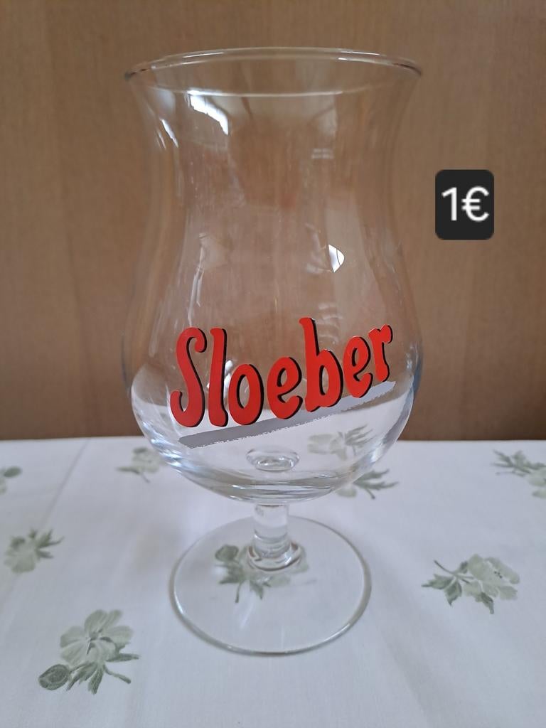 Sloeber bierglas, Verzamelen, Ophalen, Bierglas