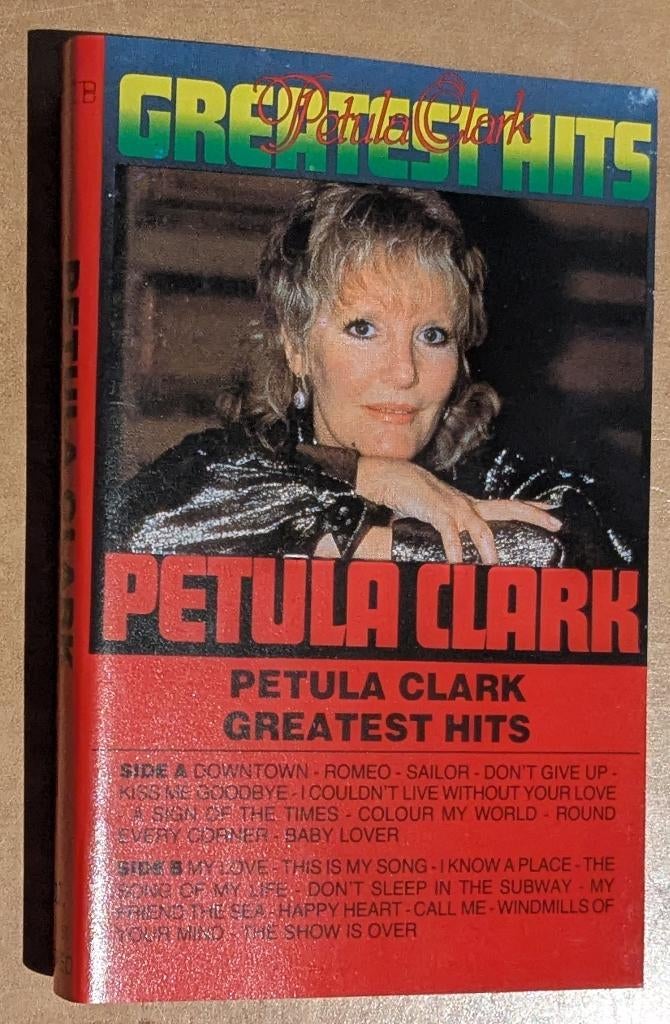 Cassette audio - Petula Clark - Greatest Hits, Enlèvement ou Envoi, Originale, Utilisé, 1 cassette audio