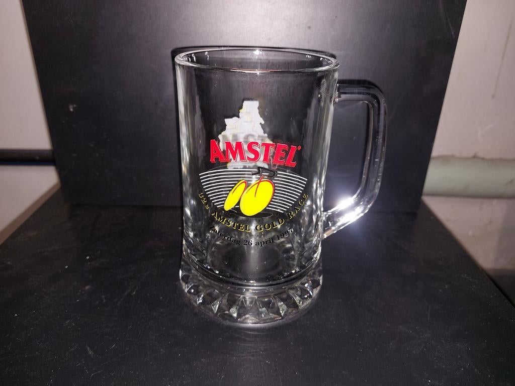 Amstel gold race bierpul, Ophalen of Verzenden, Zo goed als nieuw, Glas of Glazen, Amstel