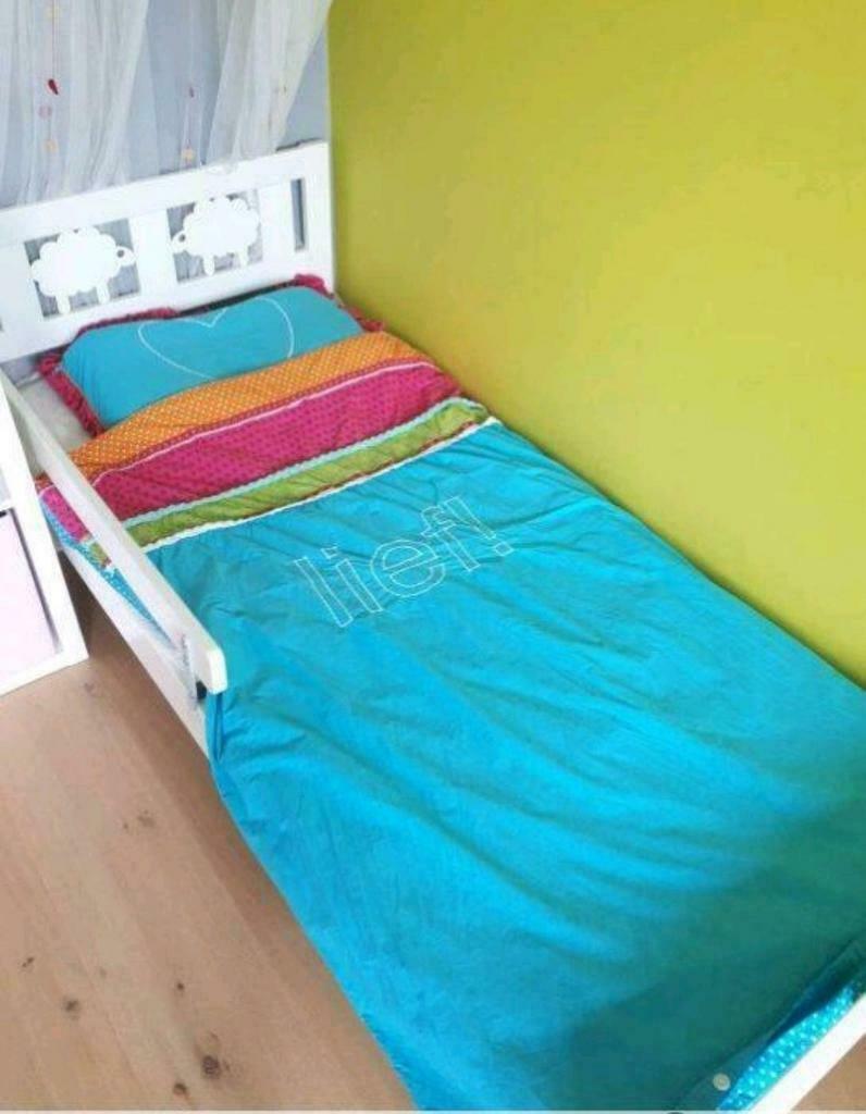 Dekbedovertrek Lief! 100 x 135 - 140 (voor baby - peuterbed), Ophalen of Verzenden, Gebruikt, 100 cm of meer, Deken