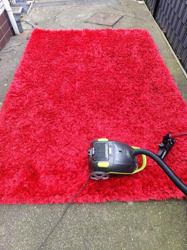 Tapijt Ligne Lalee rood 200 x 280 cm, Huis en Inrichting, Stoffering | Tapijten en Vloerkleden, Ophalen, Rood