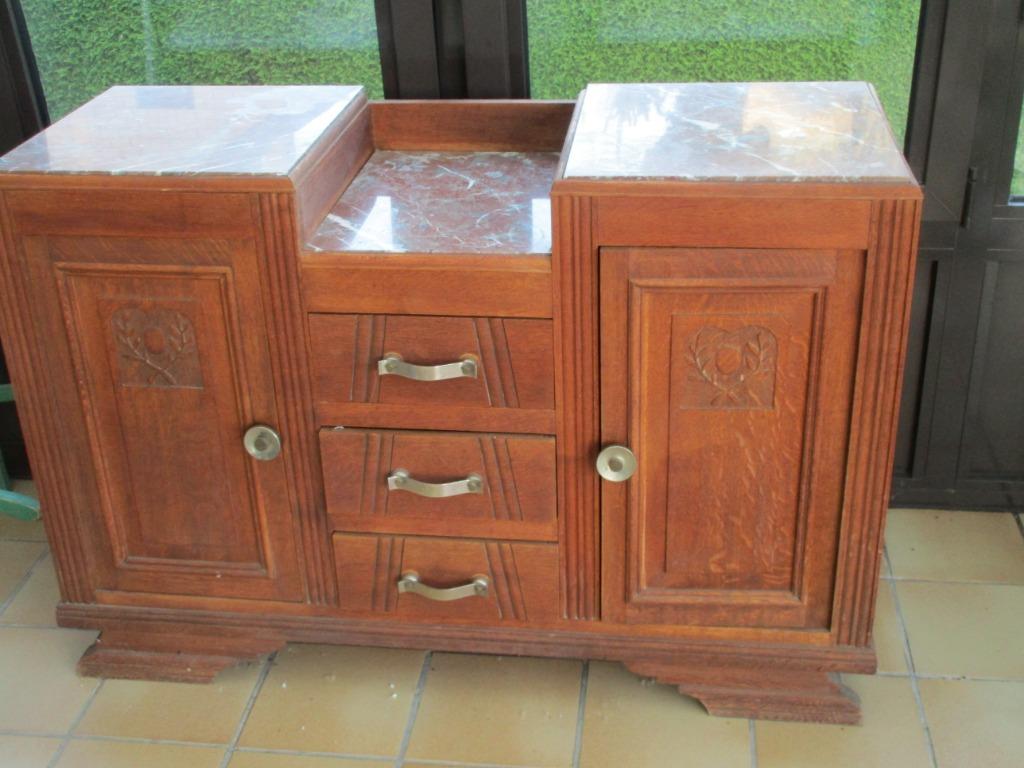 Beau meuble ancien en chêne 2 portes, 3 tiroirs, Maison & Meubles, 3 ou 4 tiroirs, 25 à 50 cm, Moins de 100 cm, 100 à 150 cm