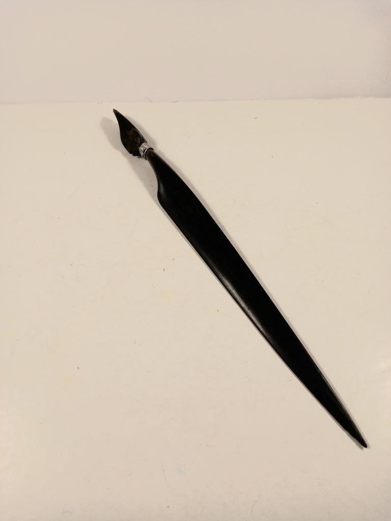 Coupe papier africain en bois, Ophalen of Verzenden