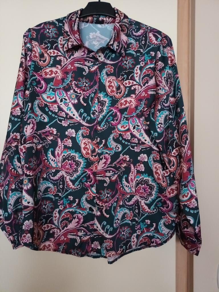 Blouse entièrement neuve taille 48, Enlèvement ou Envoi, Neuf, Taille 46/48 (XL) ou plus grande