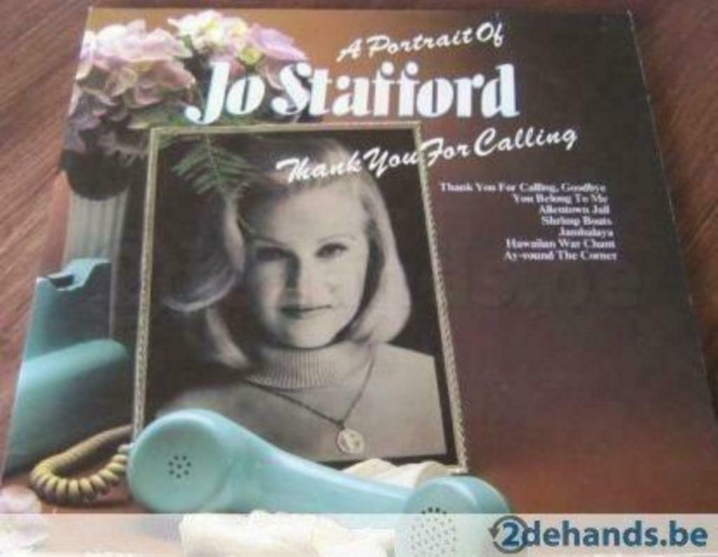 LP A Portrait of Jo Stafford: Thank you for calling Corinthi, Enlèvement, 12 pouces