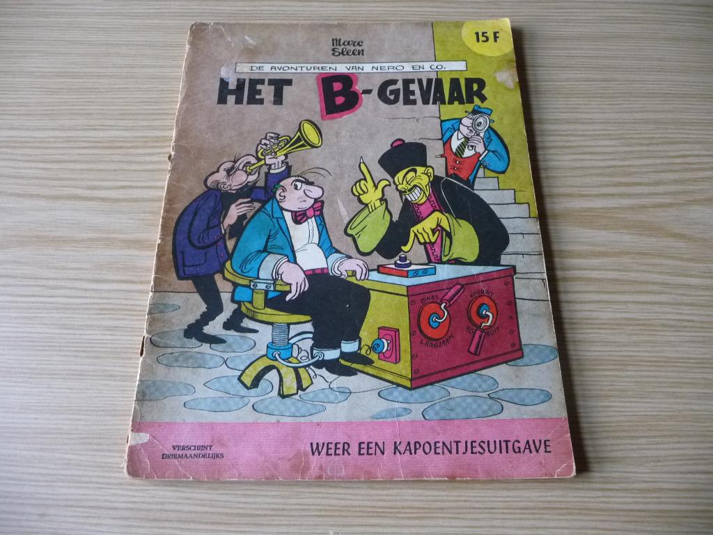 Nero - het B-gevaar, Boeken, Stripverhalen, Gelezen, Marc Sleen, Eén stripboek, Ophalen of Verzenden