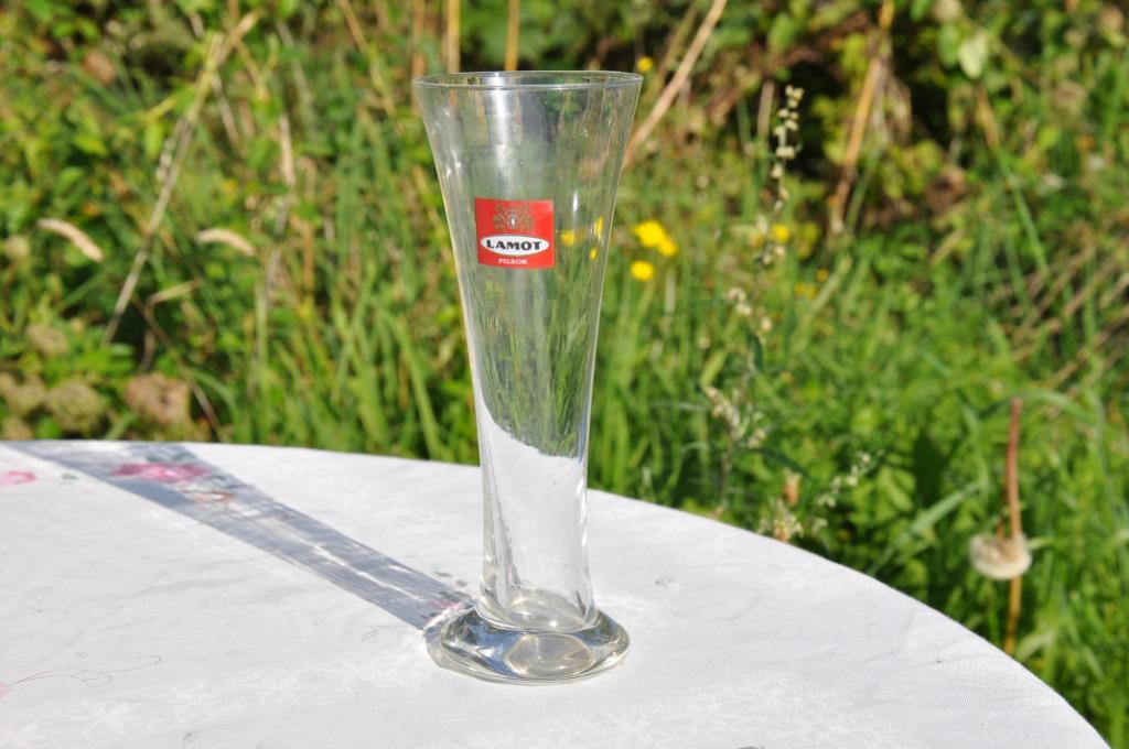 verre a biere lamot pilsor, Enlèvement ou Envoi, Comme neuf, Verre ou Verres, Autres marques