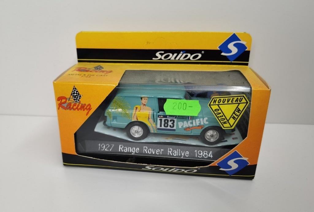 RANGE ROVER V8 Rallye Raid 1984 1/43 SOLIDO Neuf + Boite, Hobby & Loisirs créatifs, Voitures miniatures | 1:43, Neuf, Voiture