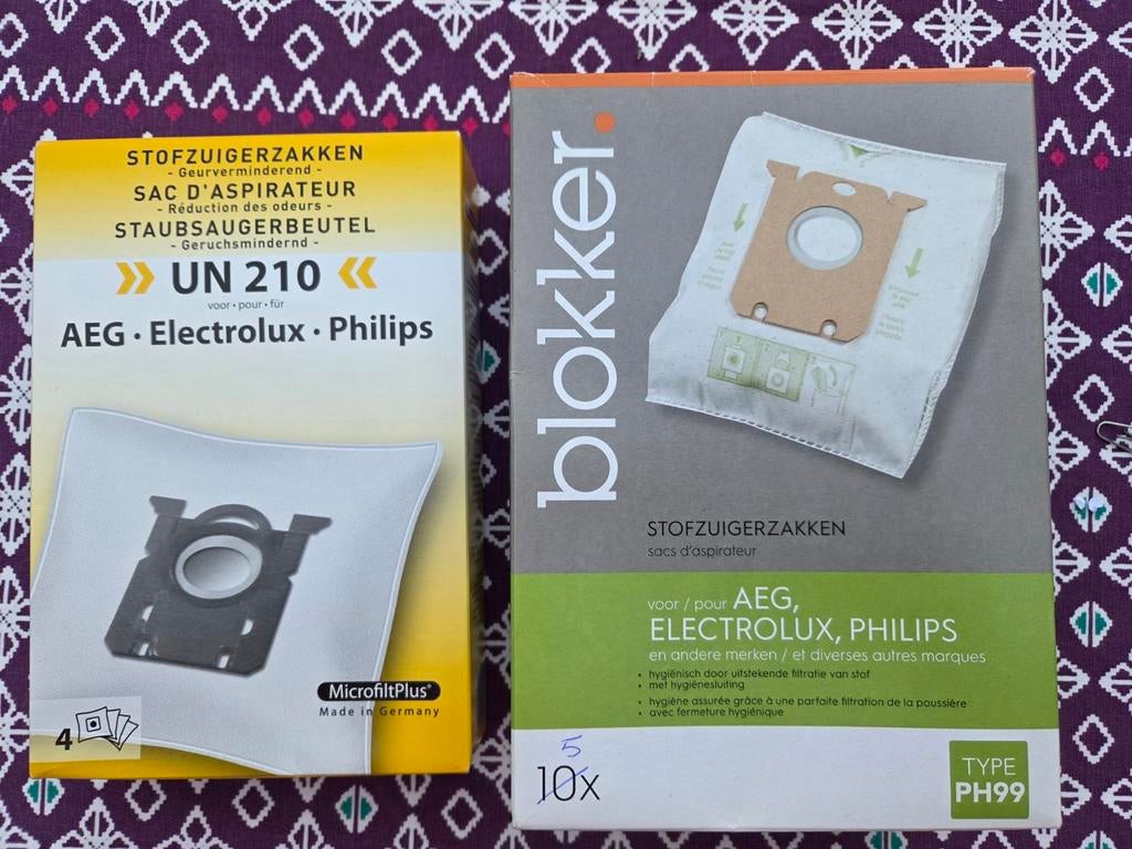10 sacs d'aspirateur type PH99, 5 par boîte, Electroménager, Pièces & Accessoires, Enlèvement ou Envoi, Neuf