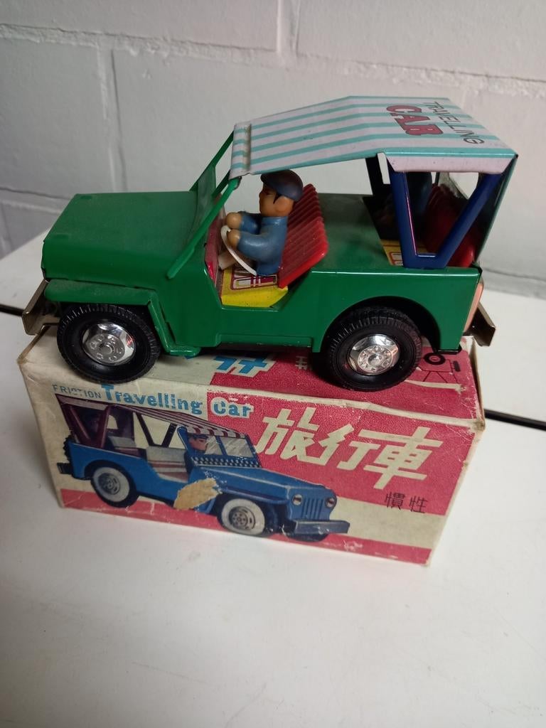 Oude speelgoedauto, Antiek en Kunst, Ophalen of Verzenden
