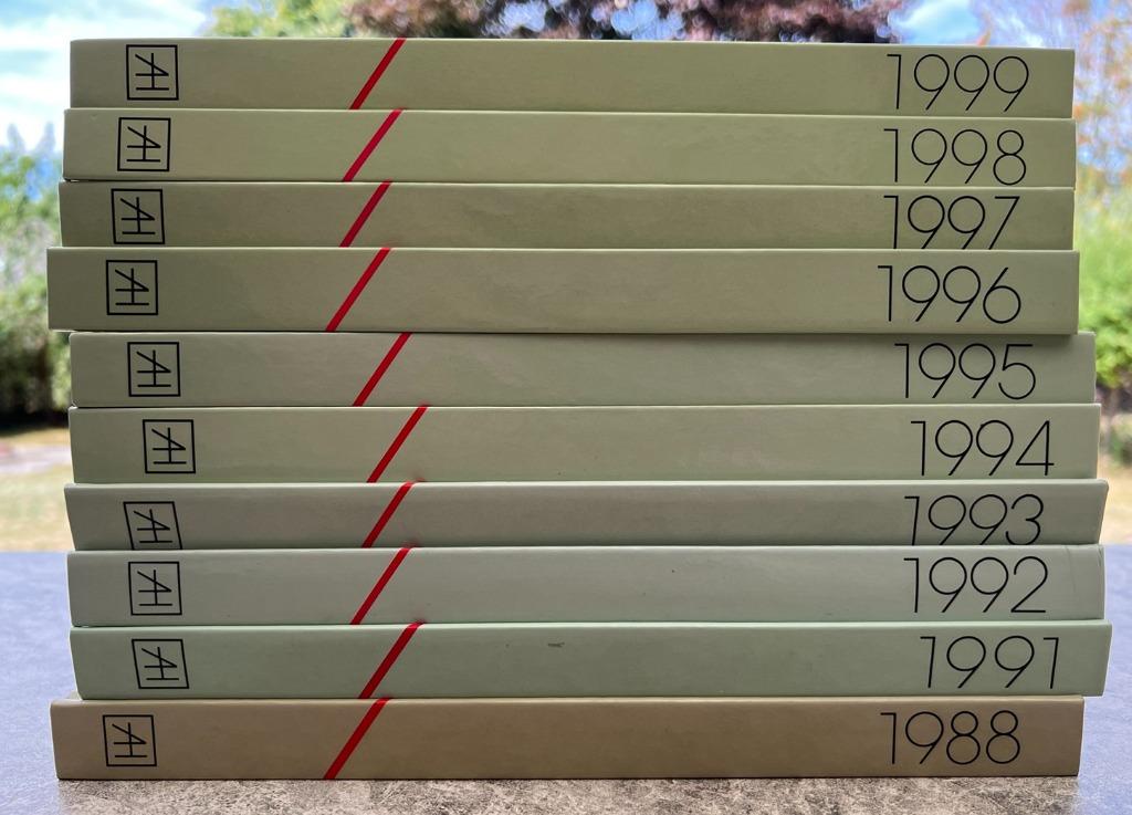 Artis Historia - Jaarboeken - 10 titels, Boeken, Artis- Historia, Zo goed als nieuw, Ophalen, 20e eeuw of later