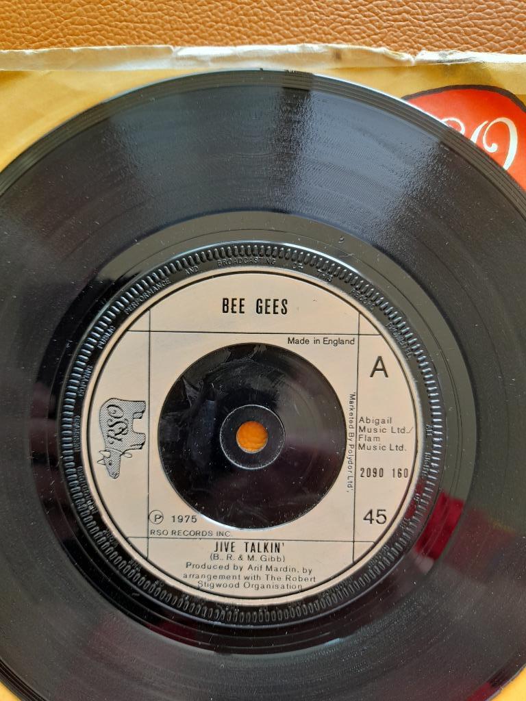 Bee Gees-Jive parle 7 pouces, Enlèvement ou Envoi, Single, Utilisé, Pop