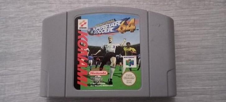 Jeux de foot Nintendo 64 superstar, Enlèvement ou Envoi, Comme neuf