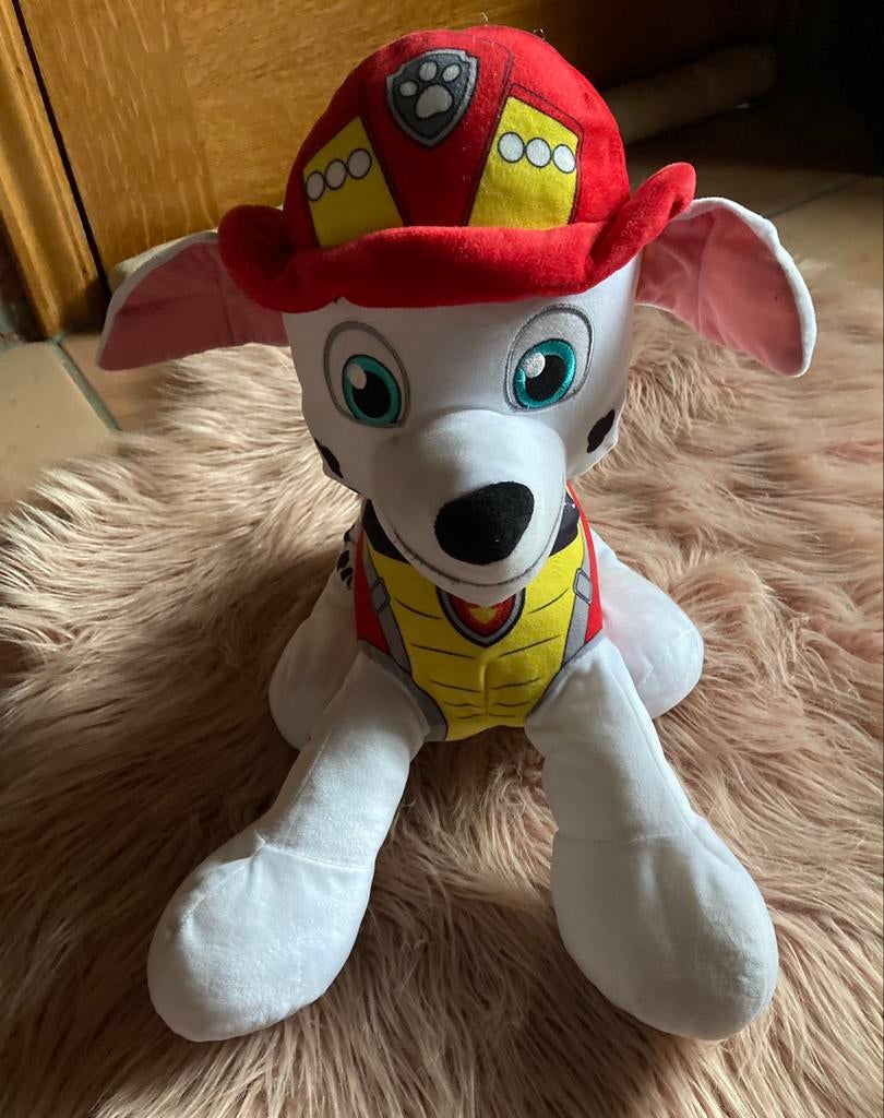 Grote Paw Patrol knuffel Skye 50/40 cm., Kinderen en Baby's, Ophalen of Verzenden, Zo goed als nieuw, Hond