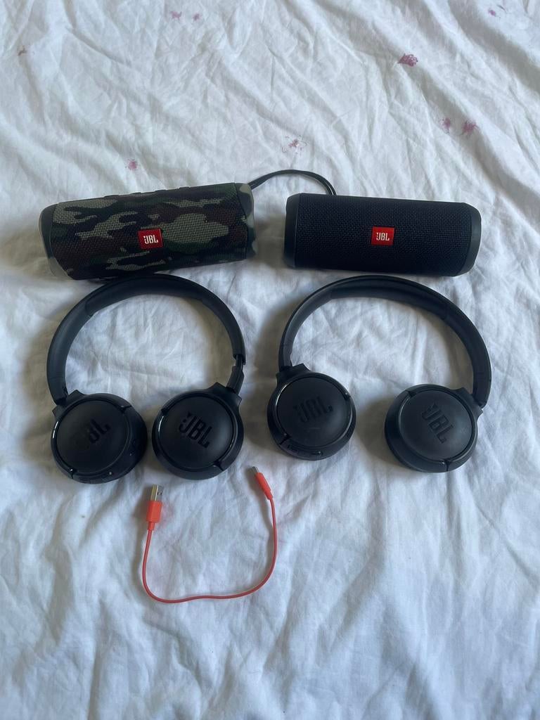 Speaker en hoofdtelefoon JBL, Autres marques, Supra-aural, Bluetooth, Enlèvement