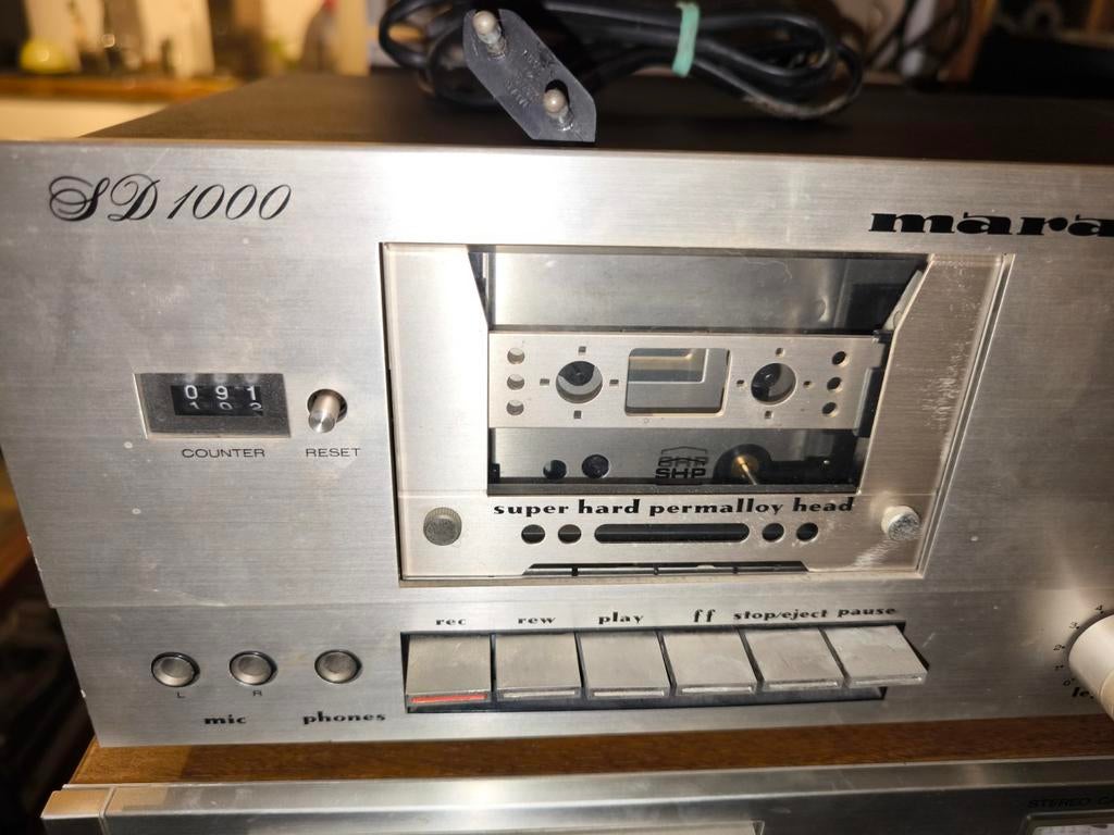 K7 MARANTZ Vintage deck, Audio, Tv en Foto, Cassettedecks, Ophalen of Verzenden, Marantz