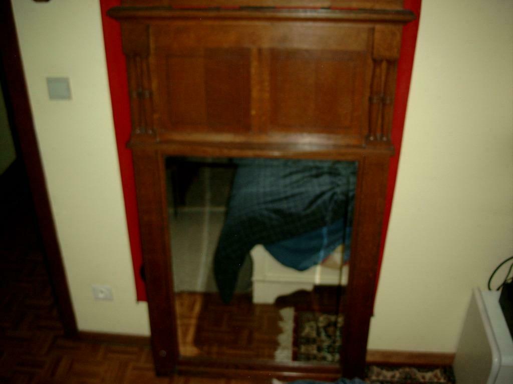 Spiegel, Huis en Inrichting, Woonaccessoires | Spiegels, Ophalen, Gebruikt, 100 tot 150 cm, Rechthoekig