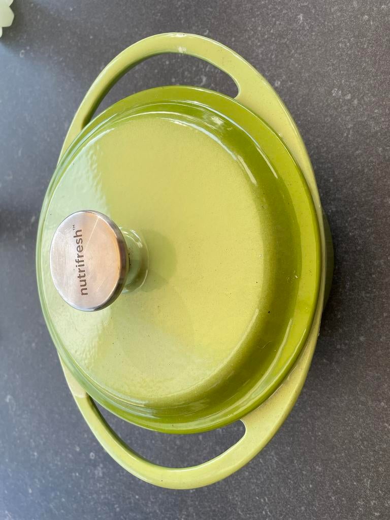Nutrifresh gietijzeren pot 2,4 liter, Ophalen of Verzenden, Gebruikt