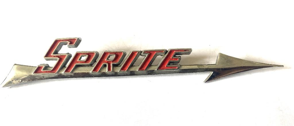 Austin Healey, emblème et éclairage de plaque Lucas, Ophalen of Verzenden, Gebruikt, Austin