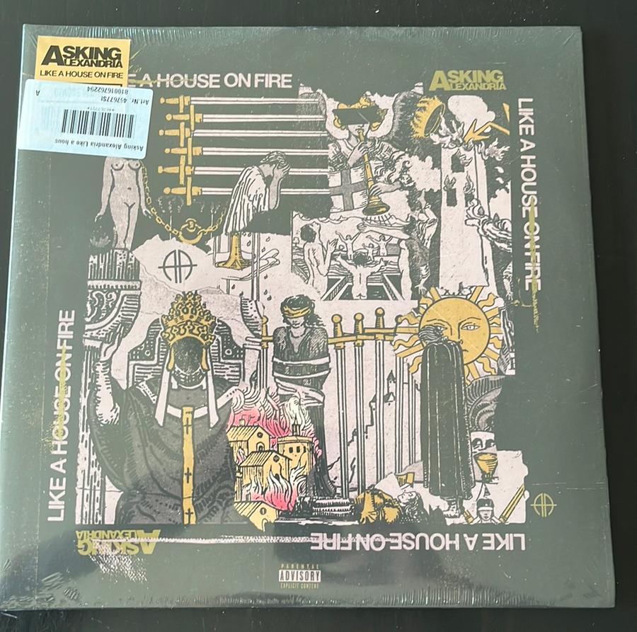 Asking Alexandria - Like A House On Fire - 2LP - limited 300, Ophalen of Verzenden, Nieuw in verpakking