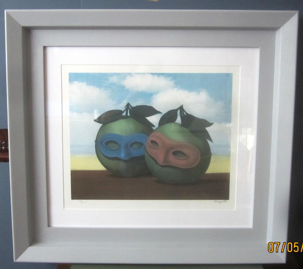 'La valse hésitation' - René Magritte, Antiek en Kunst, Kunst | Litho's en Zeefdrukken, Ophalen