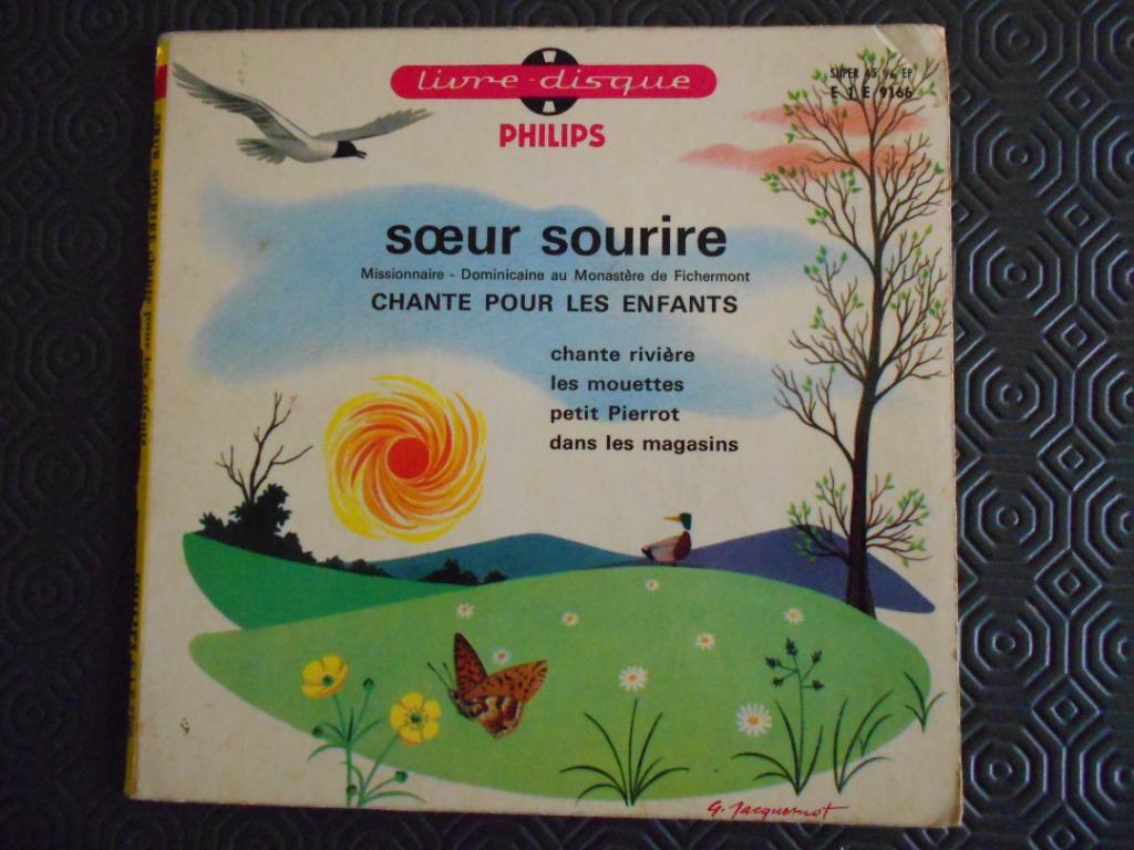 Vinyle de Soeur Sourire / livre disque, Cd's en Dvd's, Ophalen of Verzenden, Gebruikt, Muziek