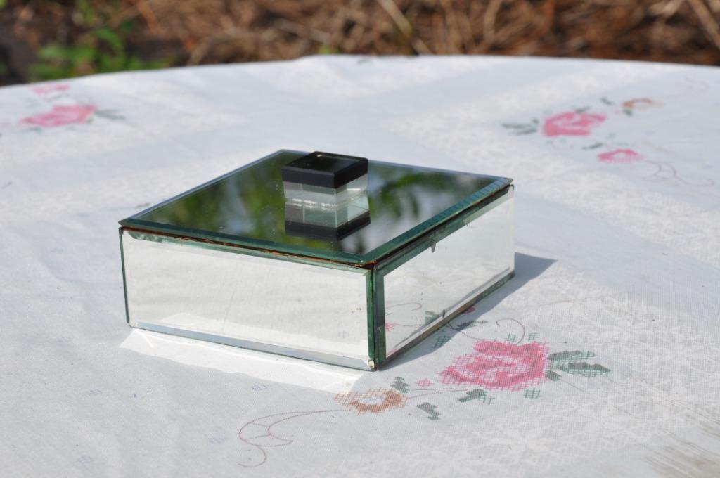 §  boite a bijoux en miroir art deco, Enlèvement ou Envoi