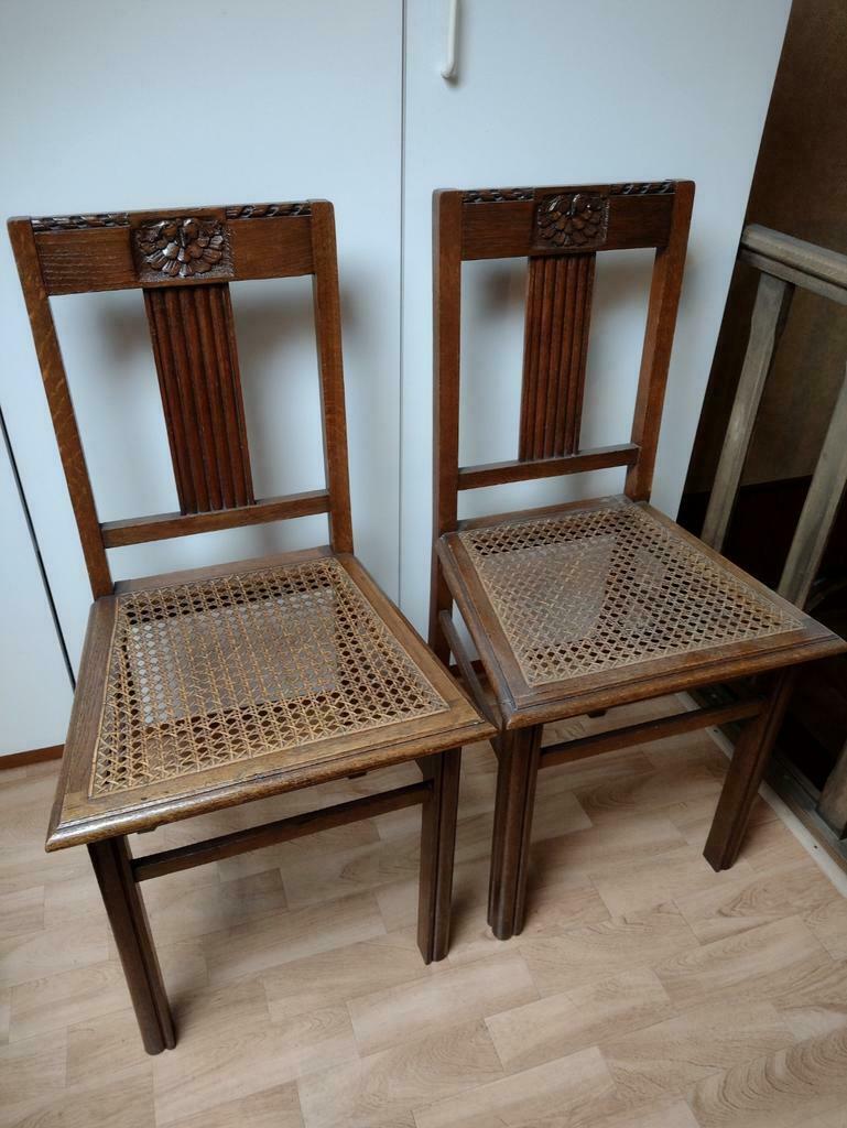 2 mooie antieke stoelen, Enlèvement
