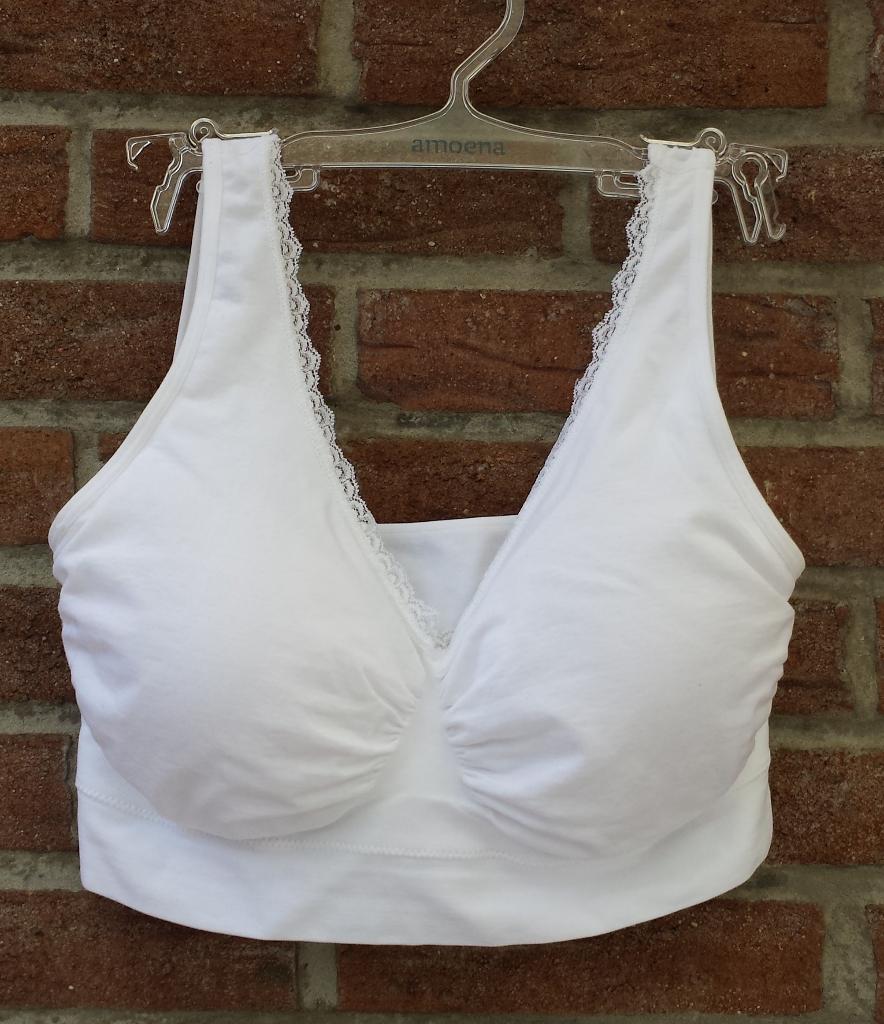Brassières blanches Odrey  taille L/XL, Neuf, Lingerie ou Maillot de bain, Enlèvement, Blanc