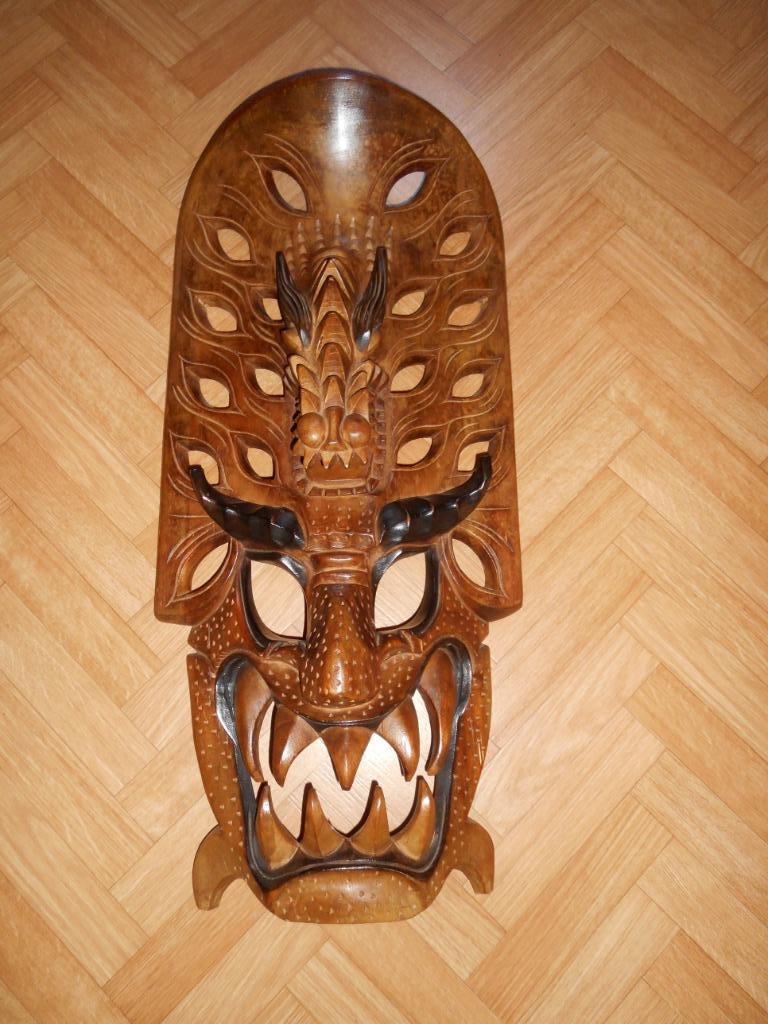 Tribaal masker Bakunawa Fillipijnen, Antiek en Kunst, Kunst | Niet-Westerse kunst, Ophalen