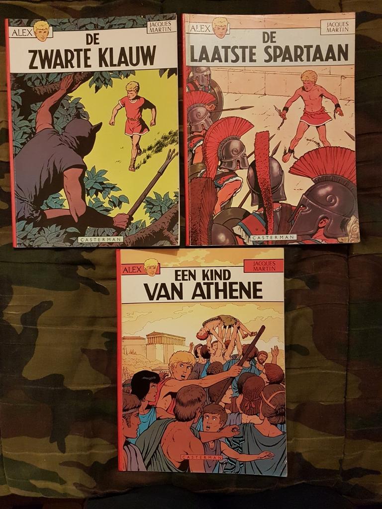 Alex strips, Ophalen of Verzenden, Zo goed als nieuw, Jacques Martin