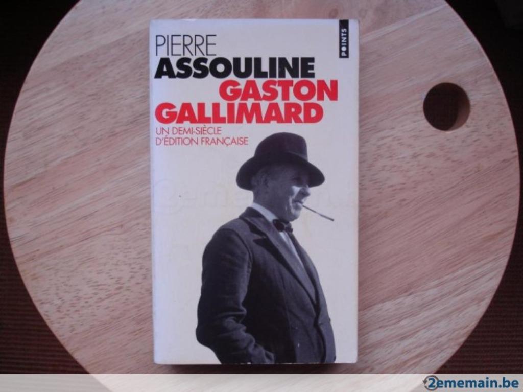 Gaston Gallimard, Pierre Assouline, Livres, Biographies, Utilisé, Enlèvement ou Envoi