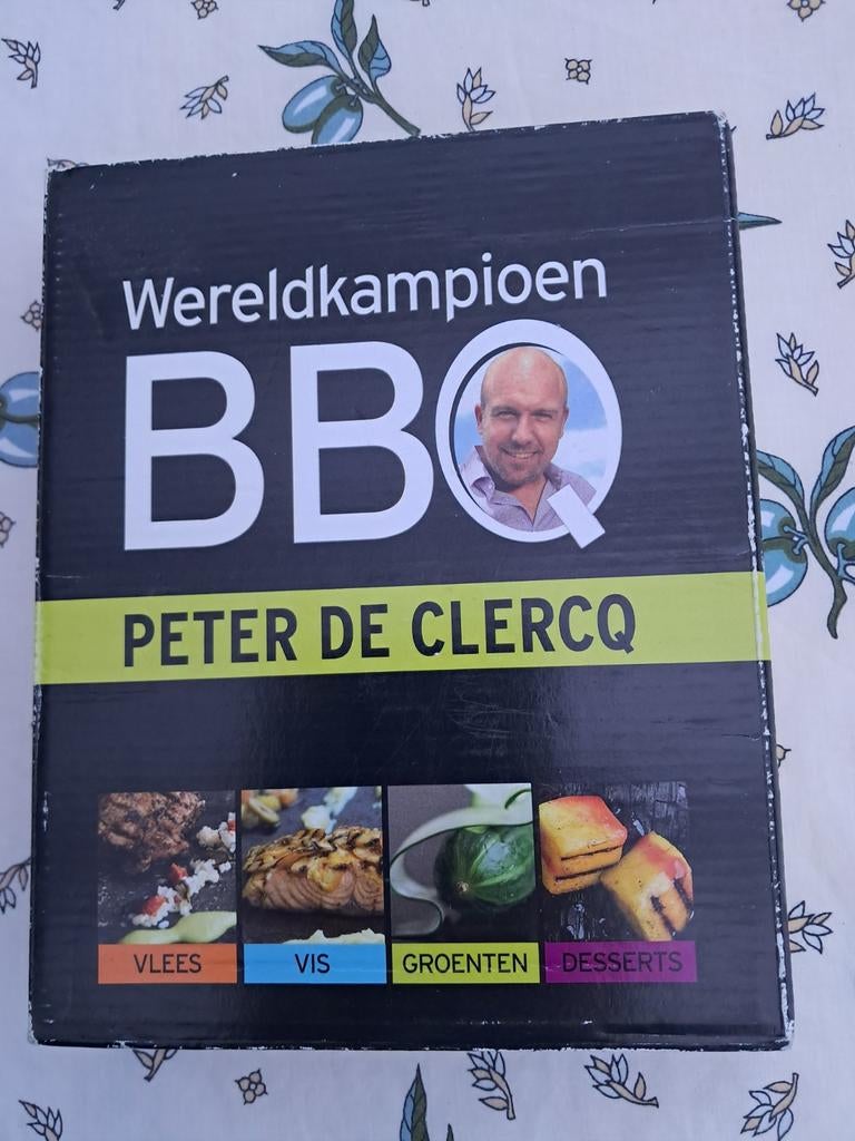 Wereldkampioen BBQ Peter De Clercq., Ophalen of Verzenden
