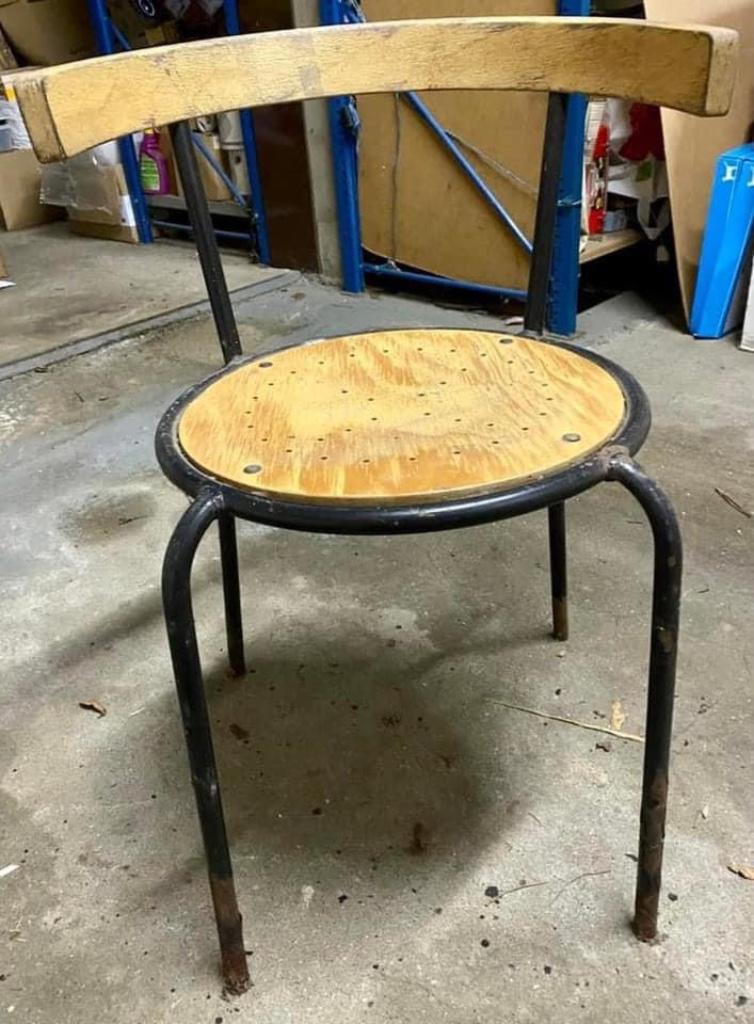 6 vintage stoelen Ikea Korpo. Te renoveren., Ophalen of Verzenden