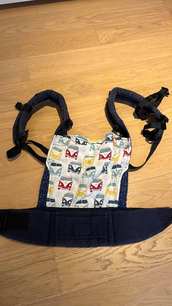 Tula Road trip maat Toddler Draagzak volkswagen busjes print, Ophalen of Verzenden, Zo goed als nieuw, Draagzak