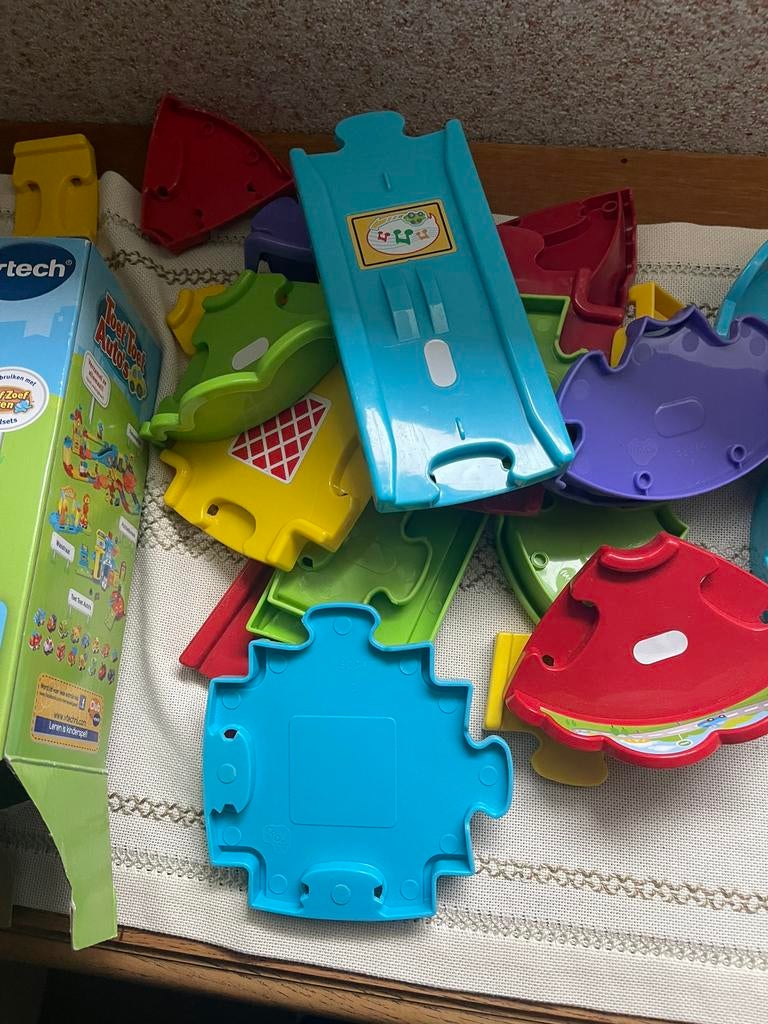 Autobaan vttech met moto, Kinderen en Baby's, Ophalen, Zo goed als nieuw