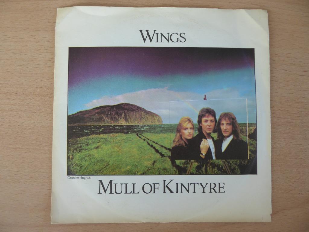 PAUL MCCARTNEY & WINGS : MULL OF KINTYRE/GIRLS SCHOOL(SINGLE, 7 inch, Single, Ophalen of Verzenden, Zo goed als nieuw
