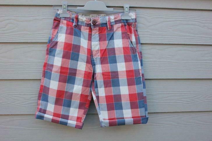 Bermuda à carreaux Zara Boys (taille 152), Enlèvement ou Envoi, Utilisé, Garçon, Pantalon
