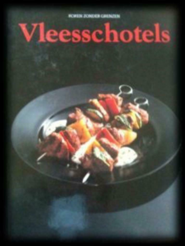 Vleesschotels, Koken zonder grenzen, Livres, Livres de cuisine, Enlèvement