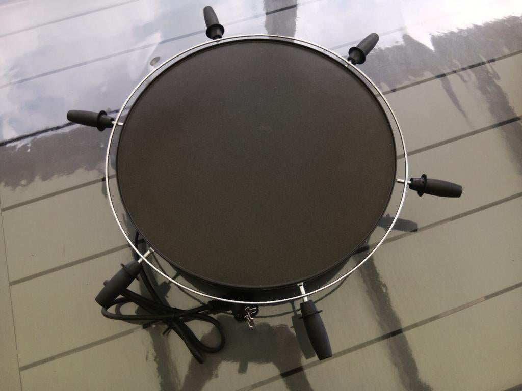 Assiette à teppanyaki électrique (avec fonction pivotante)., Electroménager, Enlèvement, Comme neuf