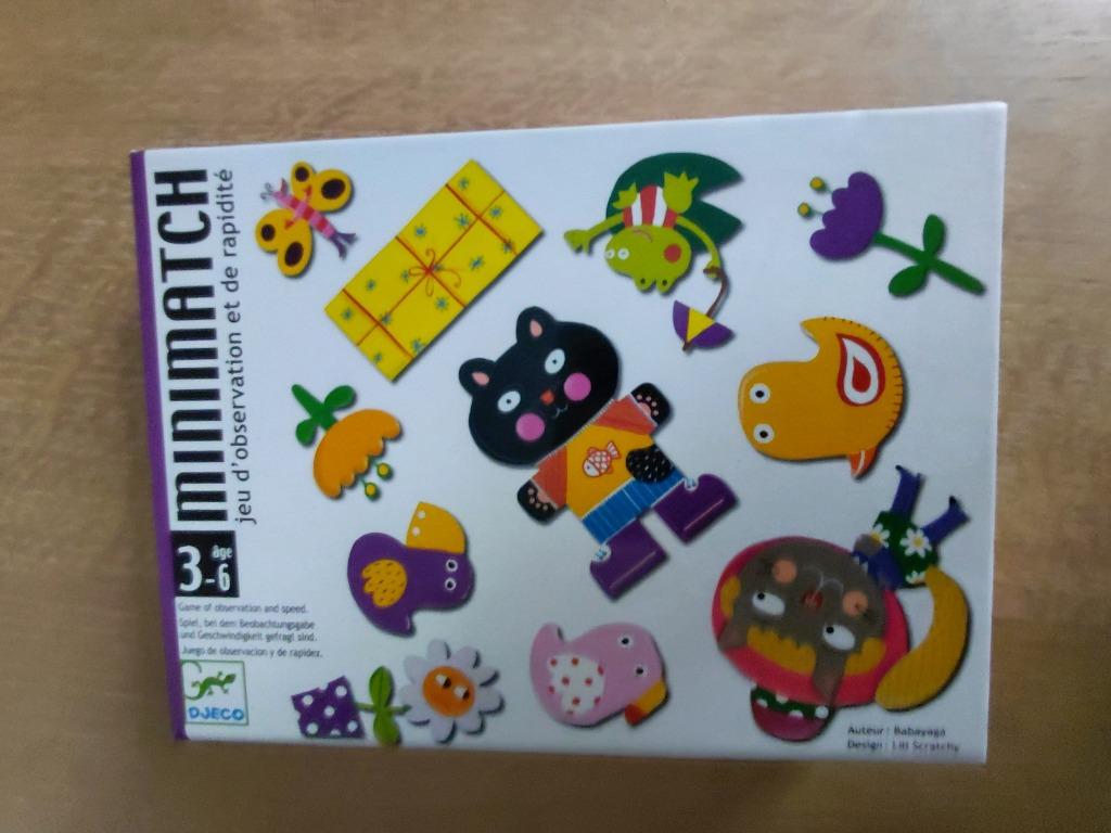 Jeu Djeco minimatch, Een of twee spelers, Ophalen, Nieuw