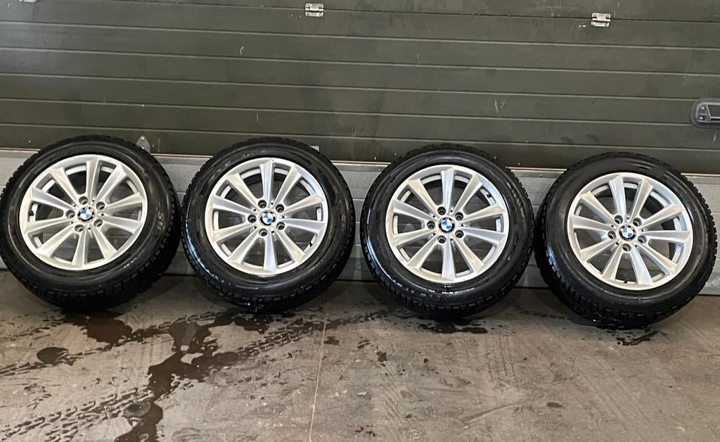 BMW 5-serie F10 F11 winterset, Auto-onderdelen, Banden en Velgen, Ophalen, Gebruikt, Banden en Velgen, 17 inch
