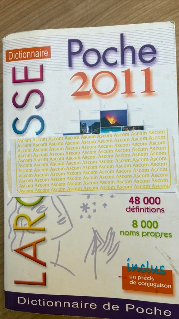 Dictionnaire français Larousse de poche, Enlèvement ou Envoi, Utilisé, Français
