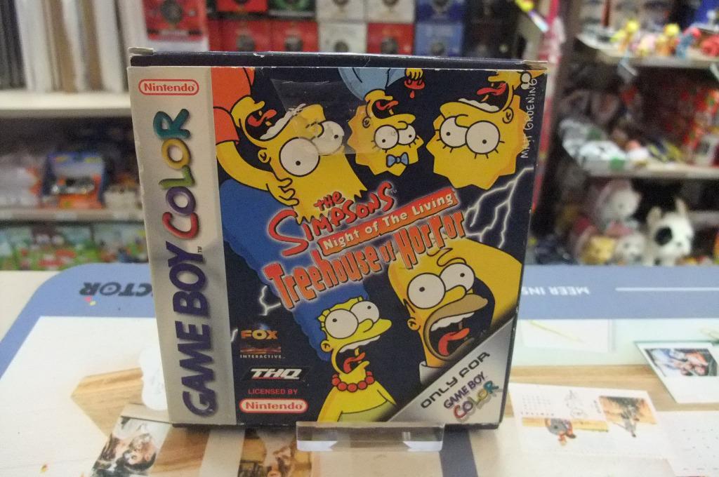 The Simpsons Night of the Living Treehouse of Horror gbc, Consoles de jeu & Jeux vidéo, Jeux | Nintendo Game Boy, Nintendo, Enlèvement ou Envoi