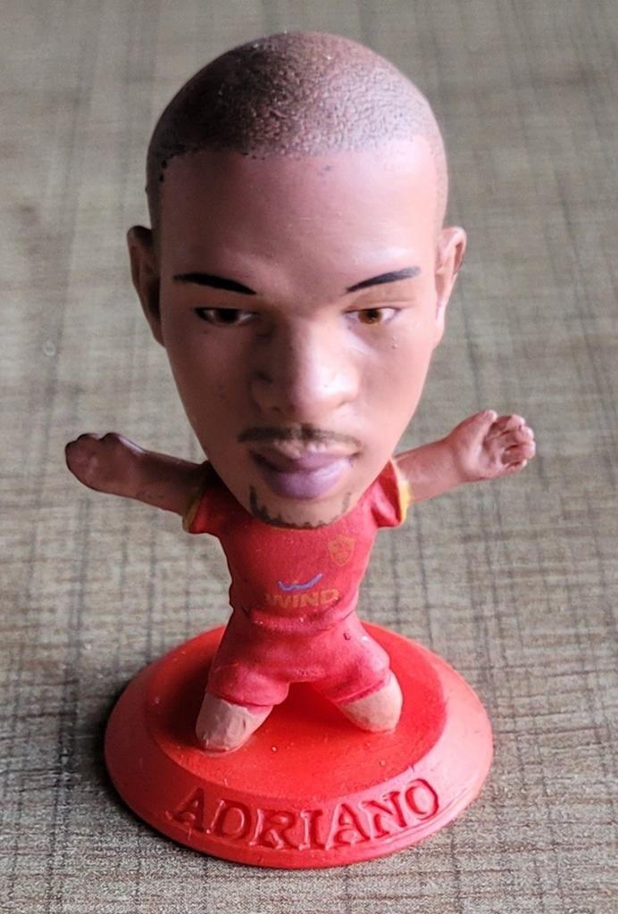 Voetbalpoppetje: Adriano (Brazilië), Ophalen of Verzenden, Zo goed als nieuw, Beeldje of Poppetje