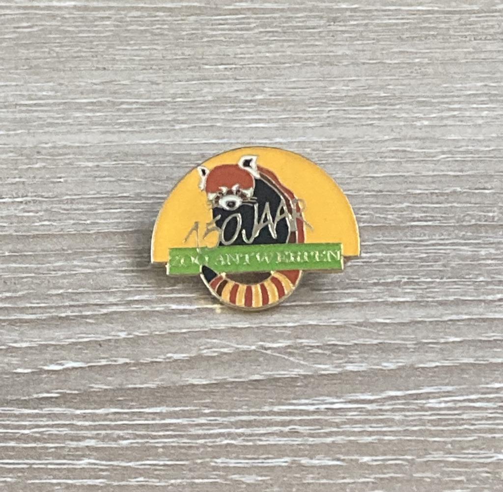 PIN - ZOO ANTWERPEN - 150 JAAR - DIERENTUIN, Collections, Envoi, Utilisé, Autres sujets/thèmes, Insigne ou Pin's