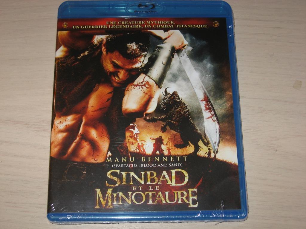 Blu ray Sinbad et le Minotaure, Cd's en Dvd's, Ophalen of Verzenden, Nieuw in verpakking, Avontuur